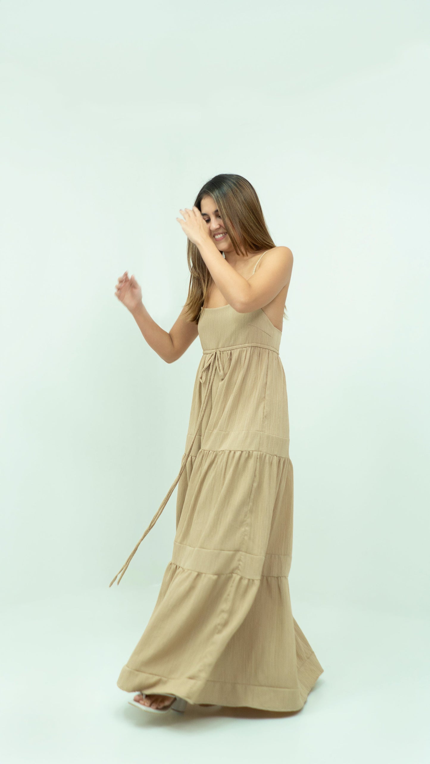 Alana Dress - Nude