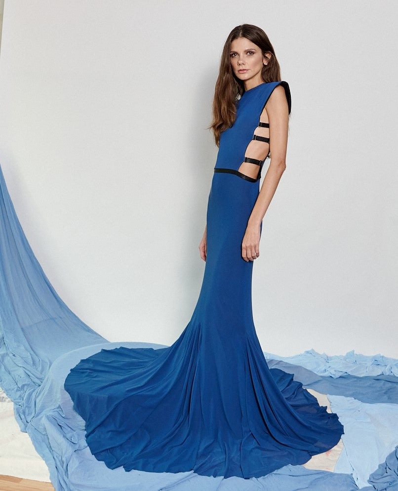 Petalo Azul Dress