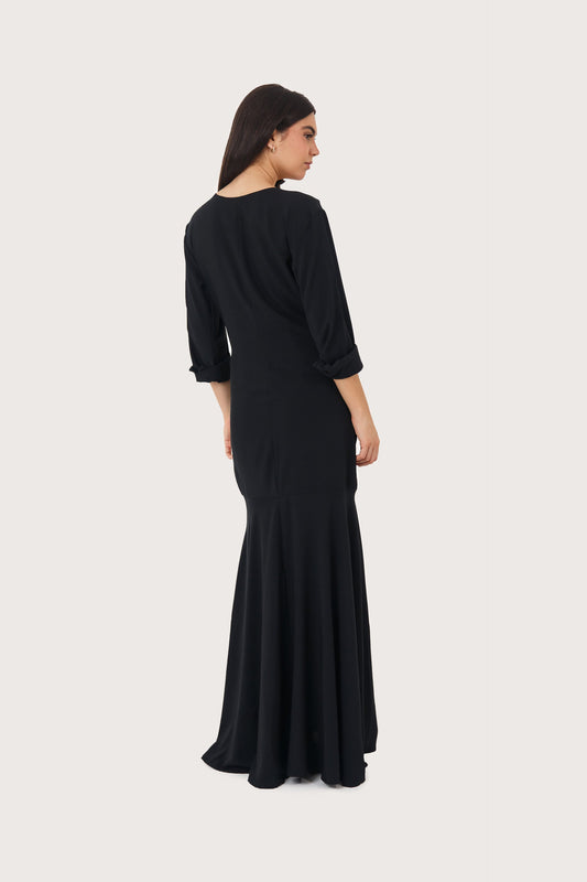 back long black dress