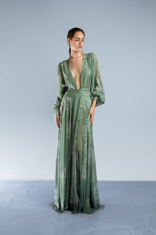 Canto D'acqua Jade Dress - YSSLA