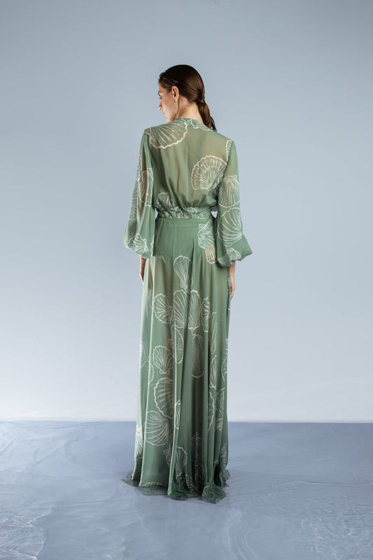 Canto D'acqua Jade Dress - YSSLA