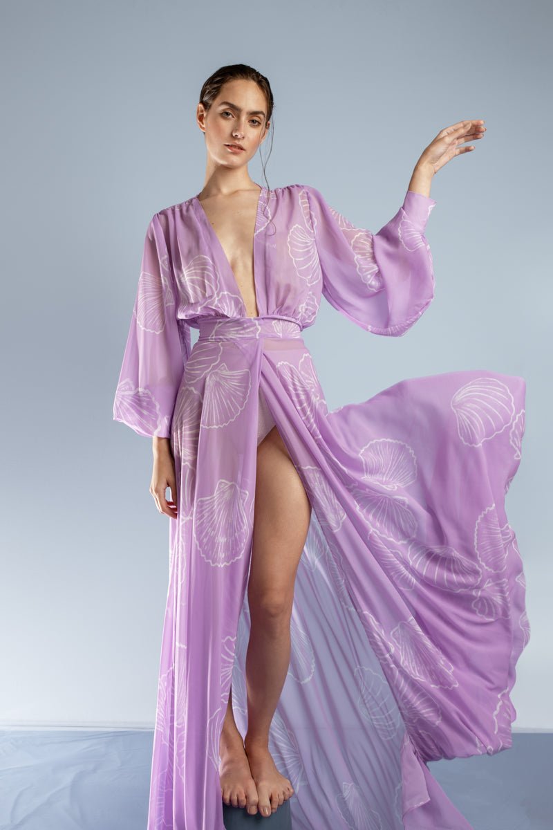 Canto D'acqua Lilac Dress - YSSLA