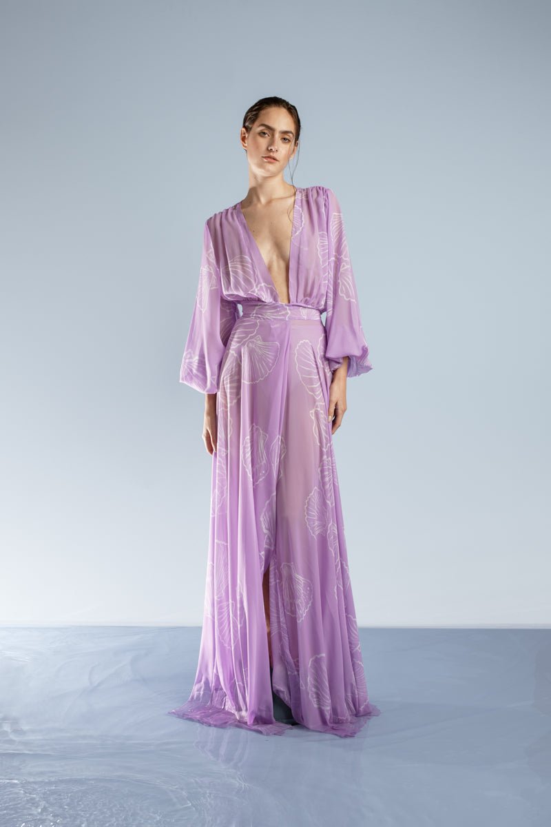 Canto D'acqua Lilac Dress - YSSLA