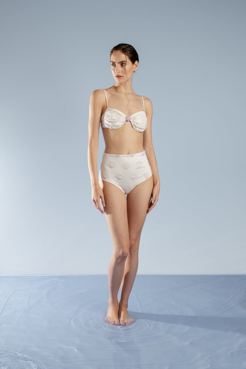 Coquille Secrète Bottom Ivory & Lilac - YSSLA