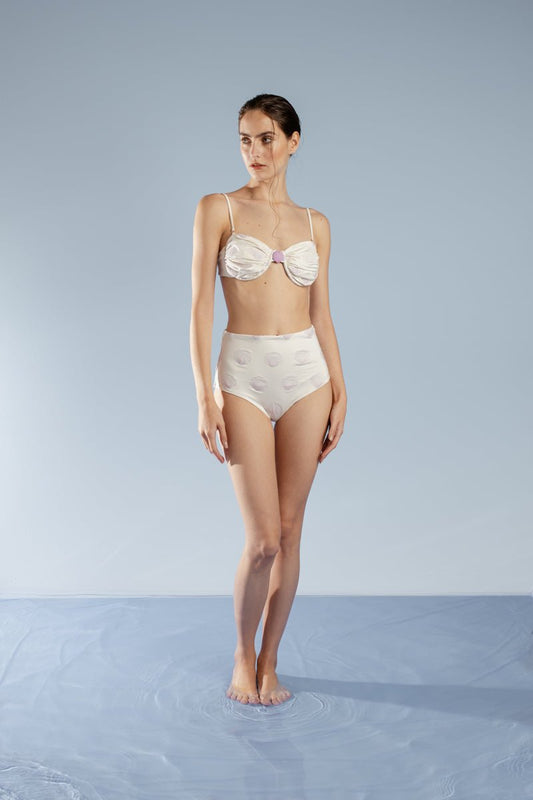 Coquille Secrète Bottom Ivory & Lilac - YSSLA