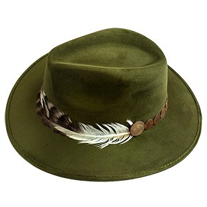 Cruelty - Free Feather and Coin Explorer Hat - YSSLA