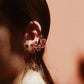 Leaf Asymmetrical Ear Cuff and Dangle Duo - YSSLA