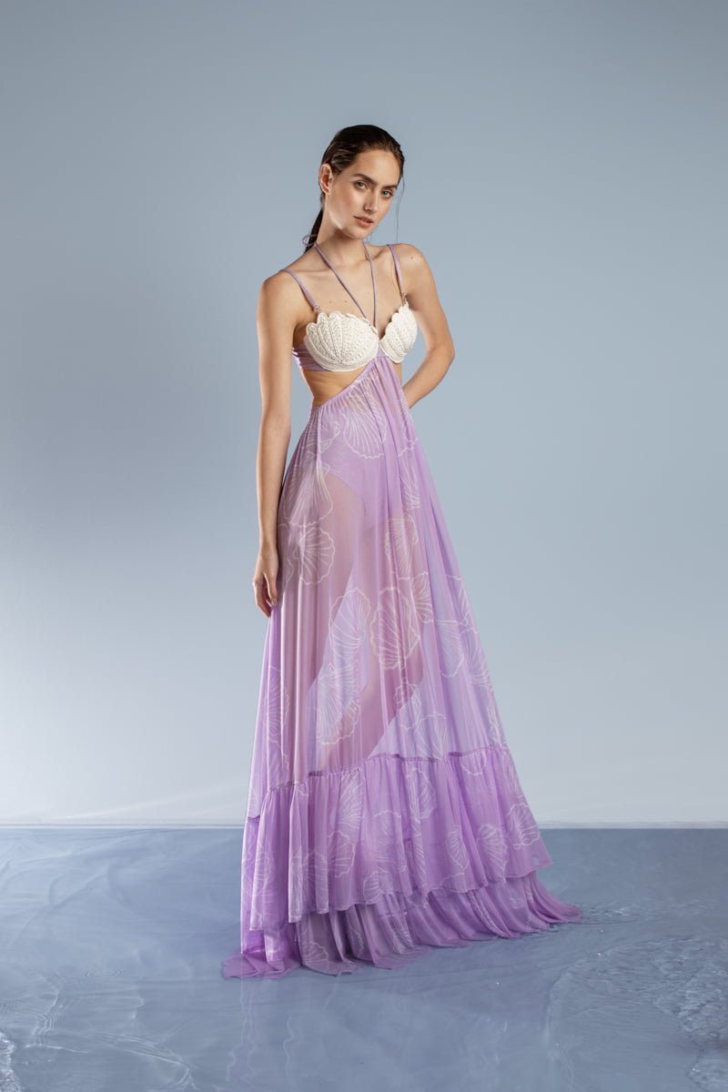 Poesia delle Sirene Dress | Lilac - YSSLA